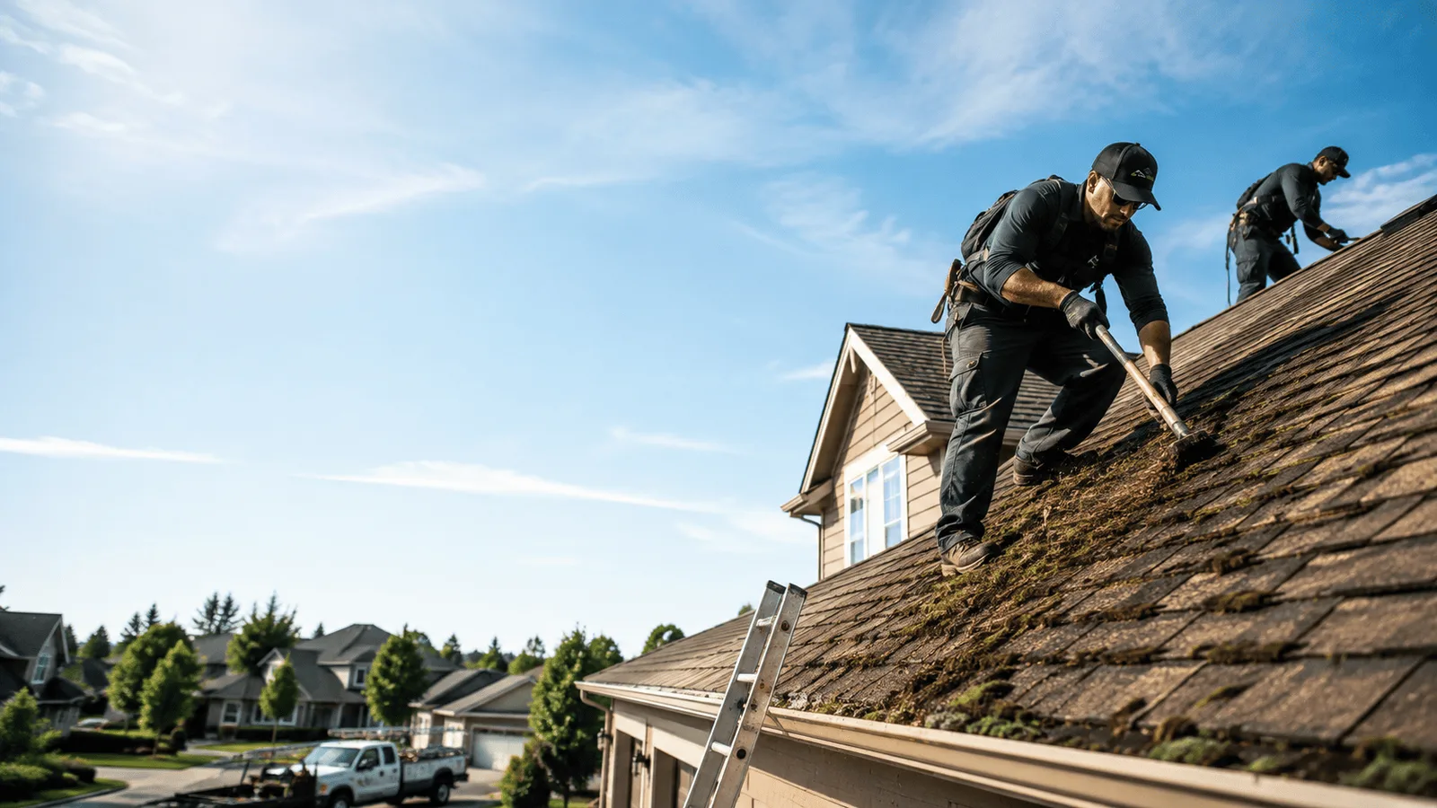 Roof Moss Removal in Lambsburg, VA near me